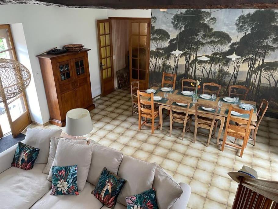 Maison Familiale La Vernelle Bagian luar foto