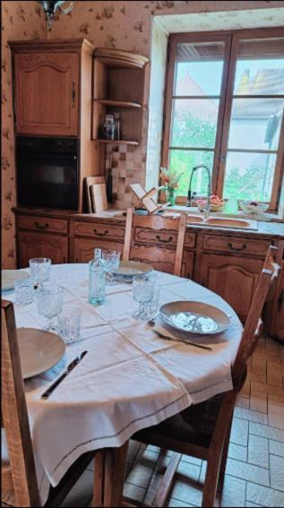 Maison Familiale La Vernelle Bagian luar foto
